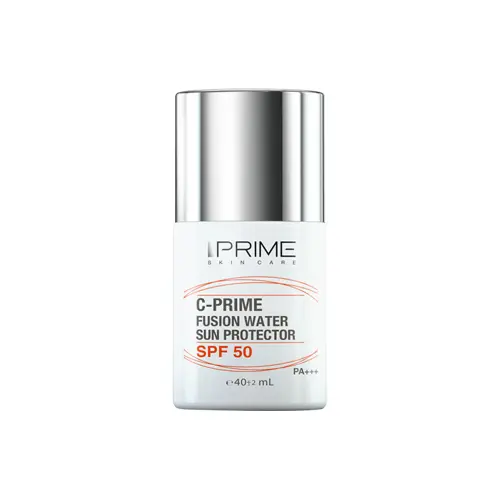 فلوئید ضد آفتاب بی رنگ SPF50 پرایم حاوی ویتامین C حجم40میل